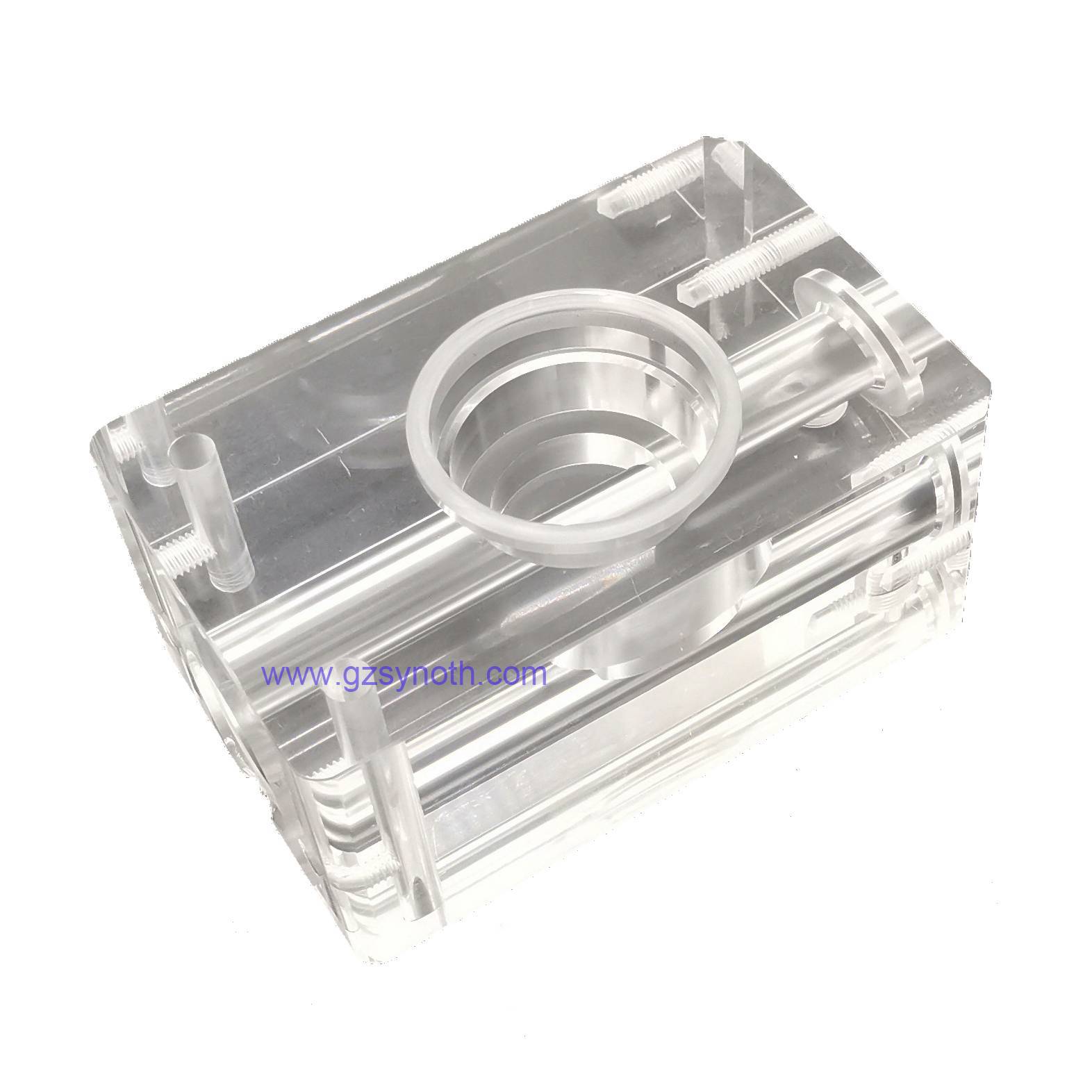 激光切割数控精密 PEEK/POM/PMMA/PC/ABS 零件丙烯酸塑料数控加工零件