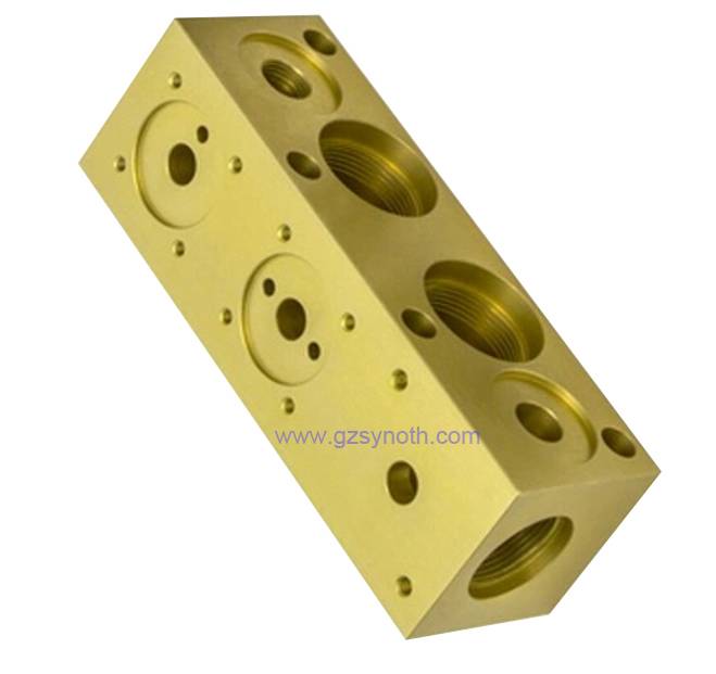本厂生产优良的数控黄铜机加工件，数控贴牌加工黄铜件