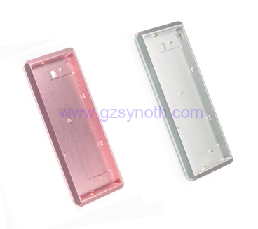 定制阳极氧化键盘机械游戏数控键盘外壳数控加工